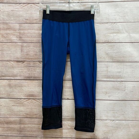 DEREK LAM IOC ATHLETA CROPPED LEGGINGS - Picture 1 of 7